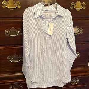 Vineyard Vines 100% Linen Top